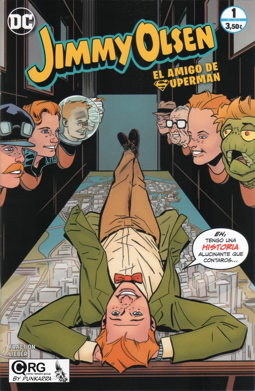 Portada ampliada de JIMMY OLSEN EL AMIGO DE SUPERMAN