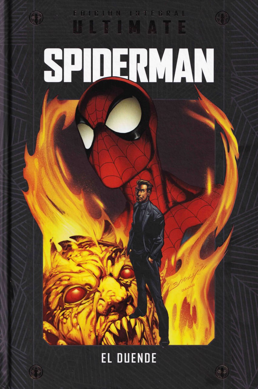 Portada ampliada de Ultimate Spiderman