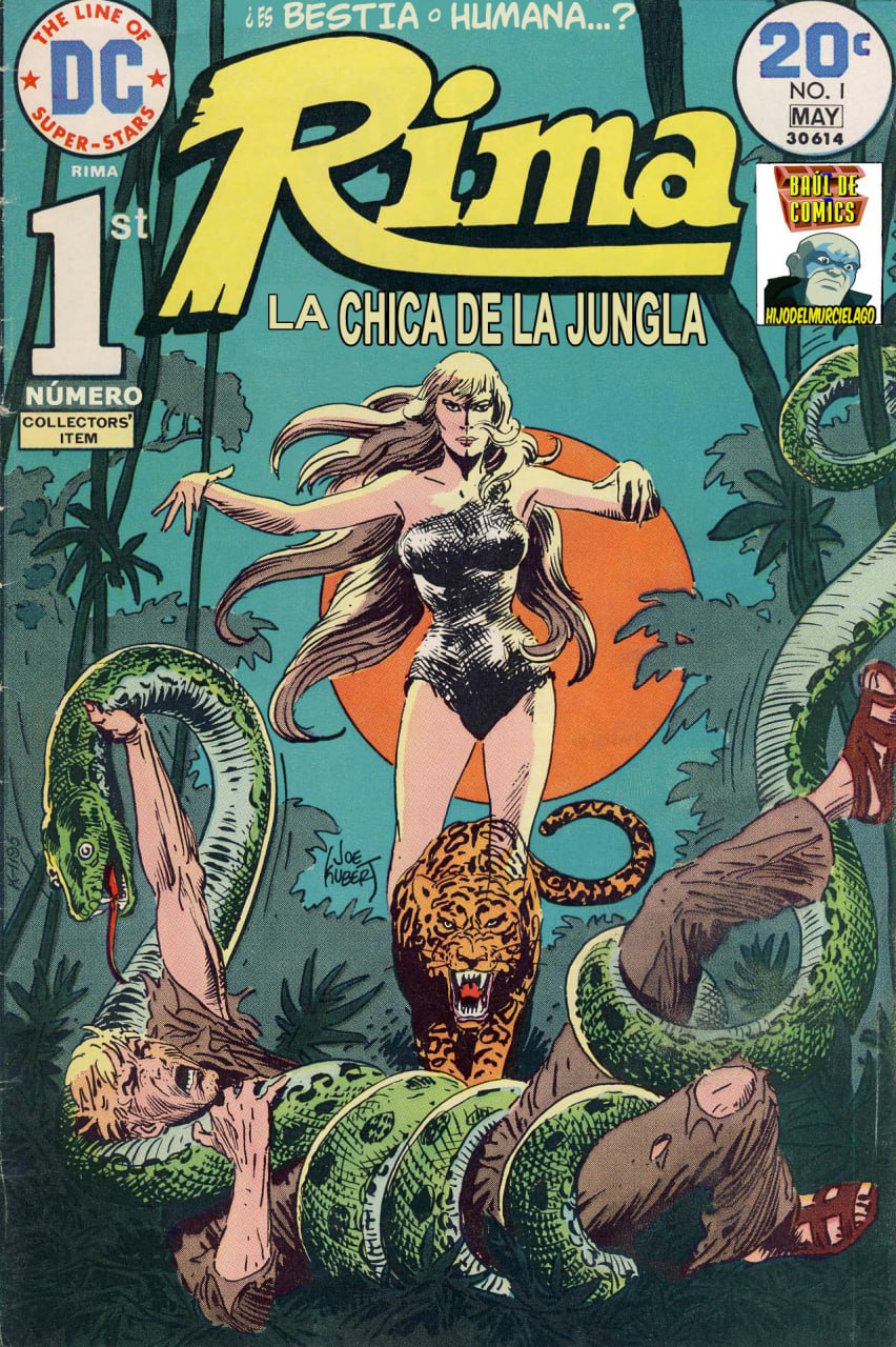 Portada ampliada de Rima LA CHICA DE LA JUNGLA