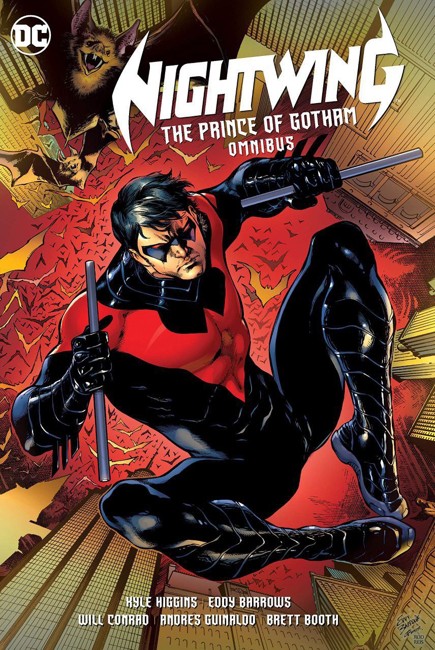 Portada ampliada de NIGHTWING THE PRINCE OF GOTHAM OMNIBUS