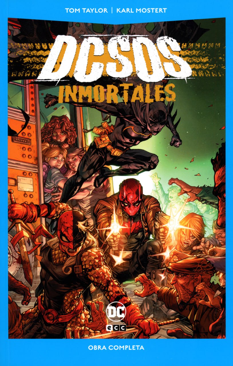 Portada ampliada de DCSOS INMORTALES
