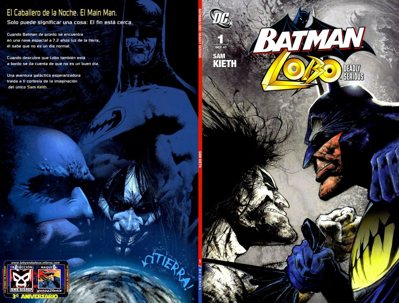 Portada ampliada de BATMAN Lobo