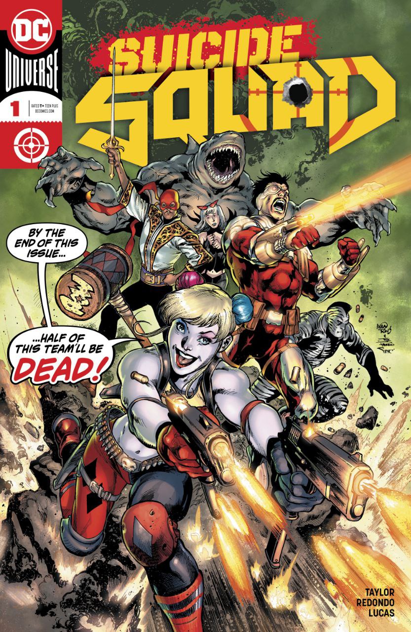 Portada ampliada de SUICIDE SQUAD