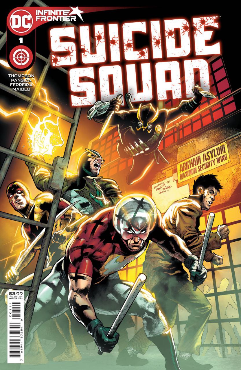 Portada ampliada de Suicide Squad