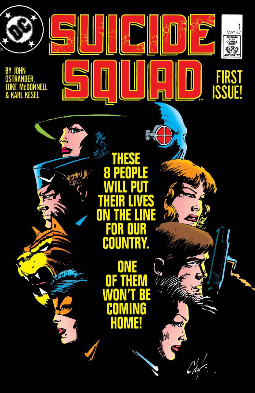 Portada ampliada de SUICIDE SQUAD
