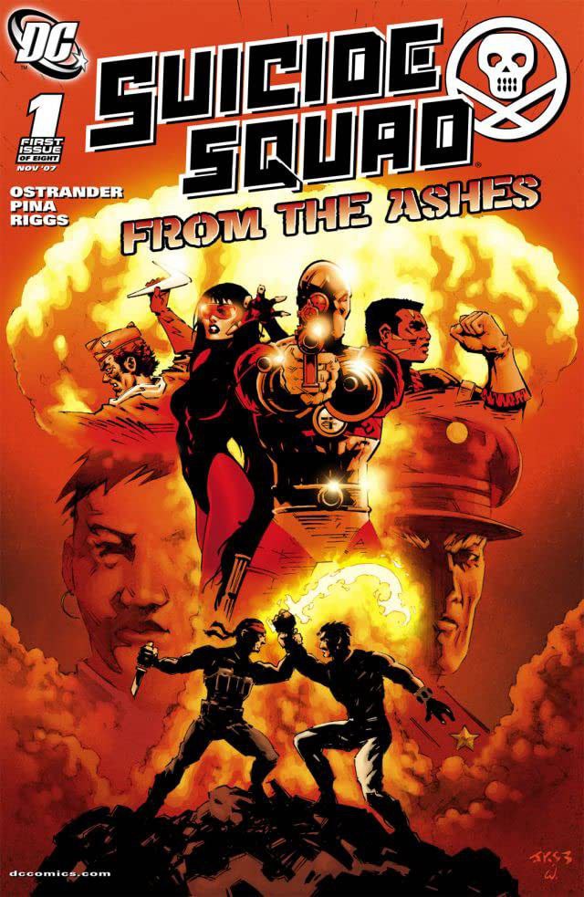 Portada ampliada de Suicide Squad: From the Ashes