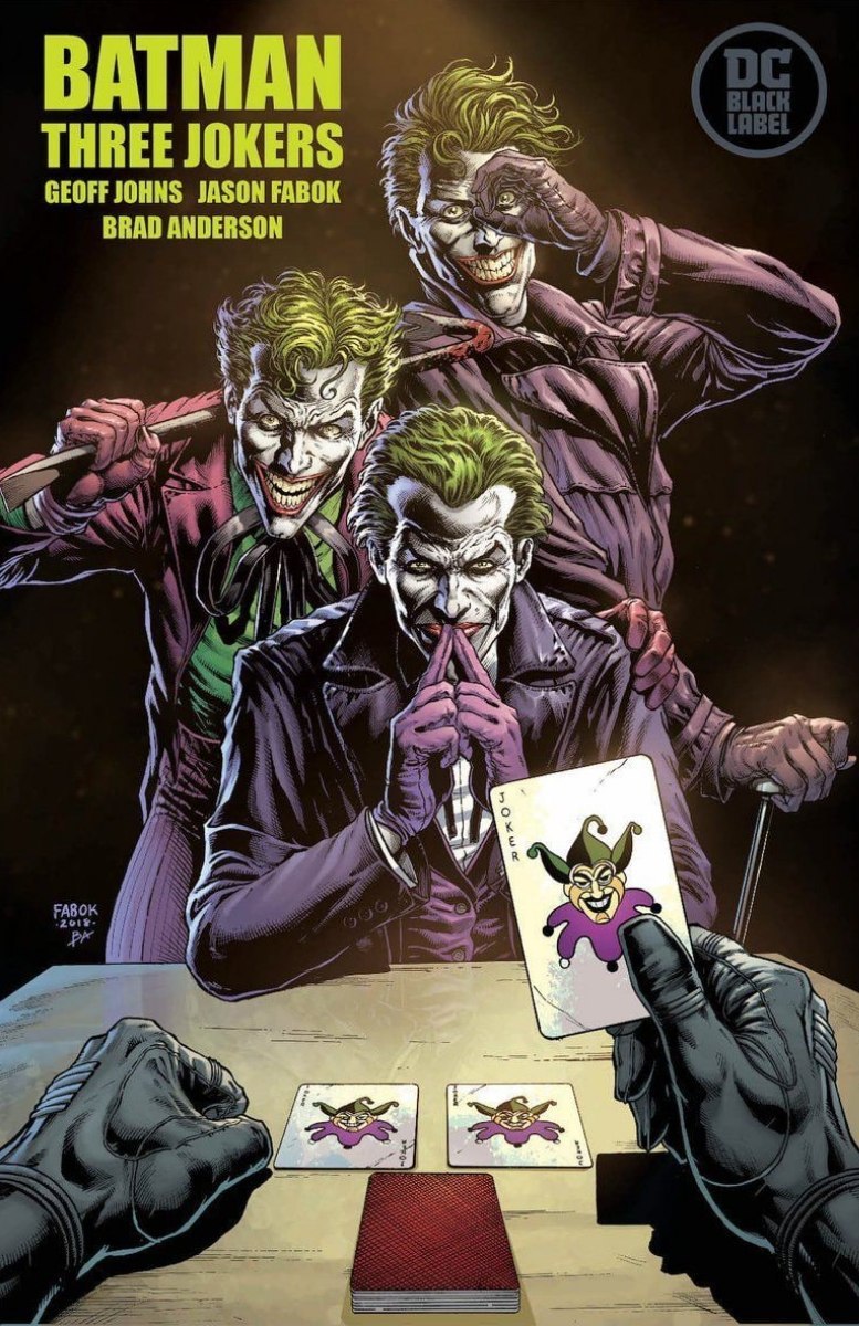 Portada ampliada de BATMAN THREE JOKERS