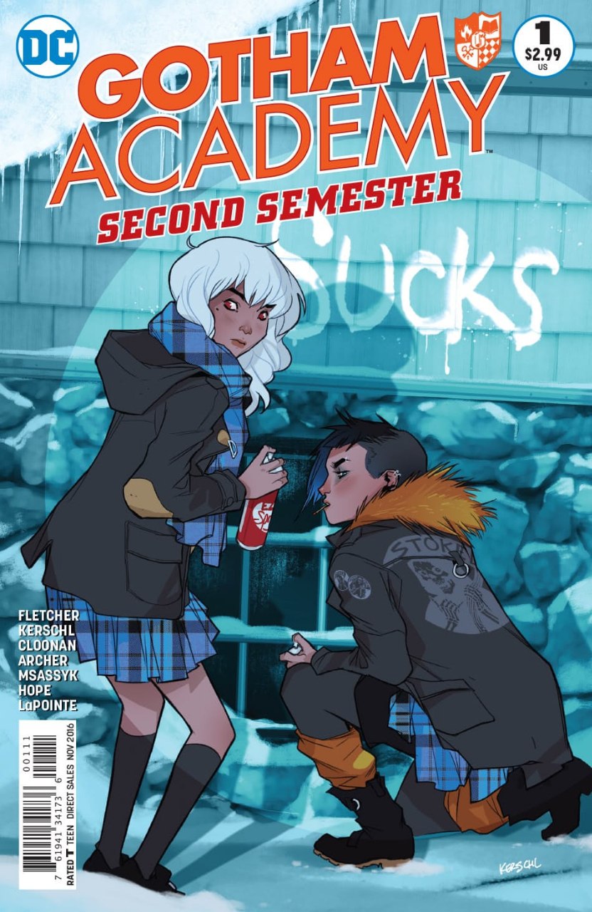 Portada ampliada de GOTHAM ACADEMY SECOND SEMESTER