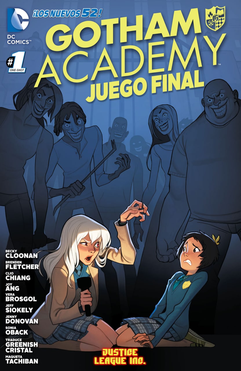Portada ampliada de GOTHAM ACADEMY JUEGO FINAL