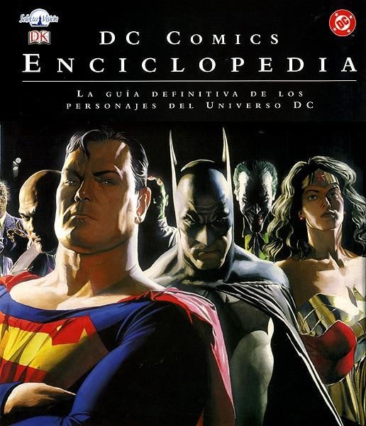 Portada ampliada de DC COMICS ENCICLOPEDIA