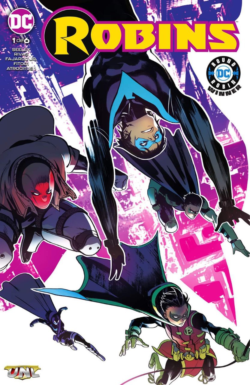 Portada ampliada de Robins