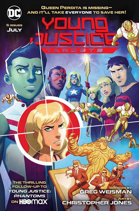 Portada ampliada de Young Justice: Targets