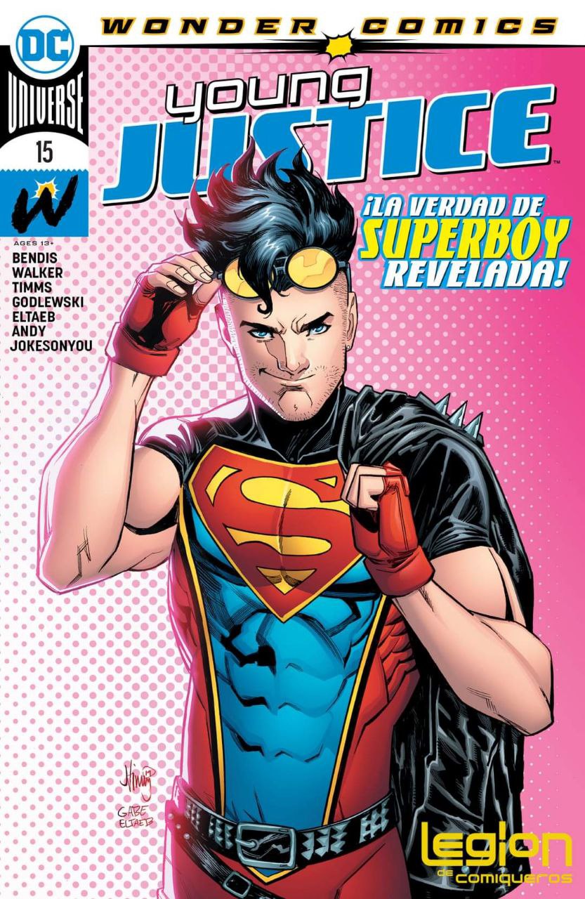 Portada ampliada de Young Justice