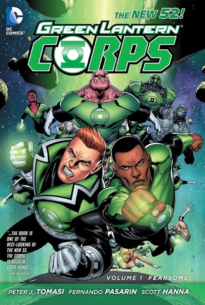 Portada ampliada de GREEN LANTERN CORPS