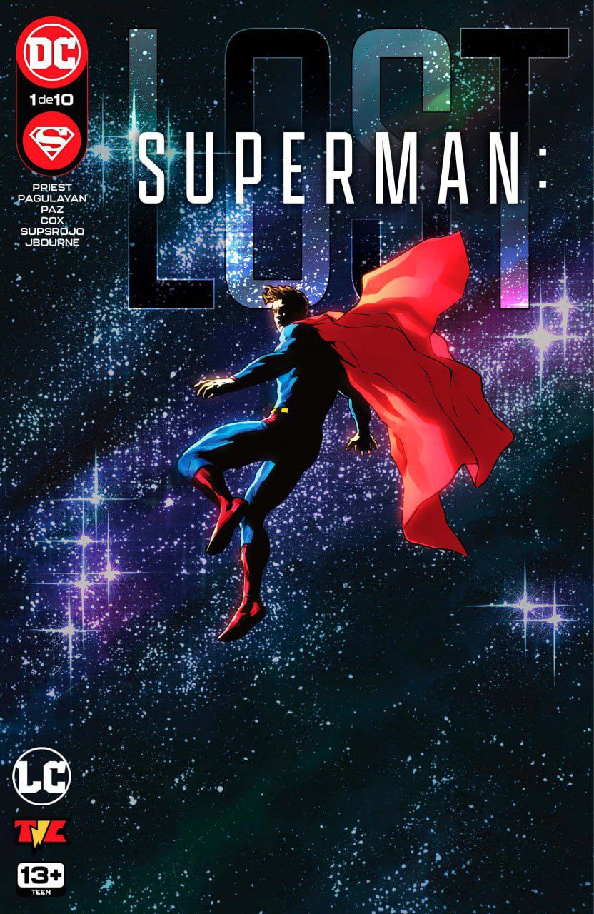 Portada ampliada de SUPERMAN: LOST