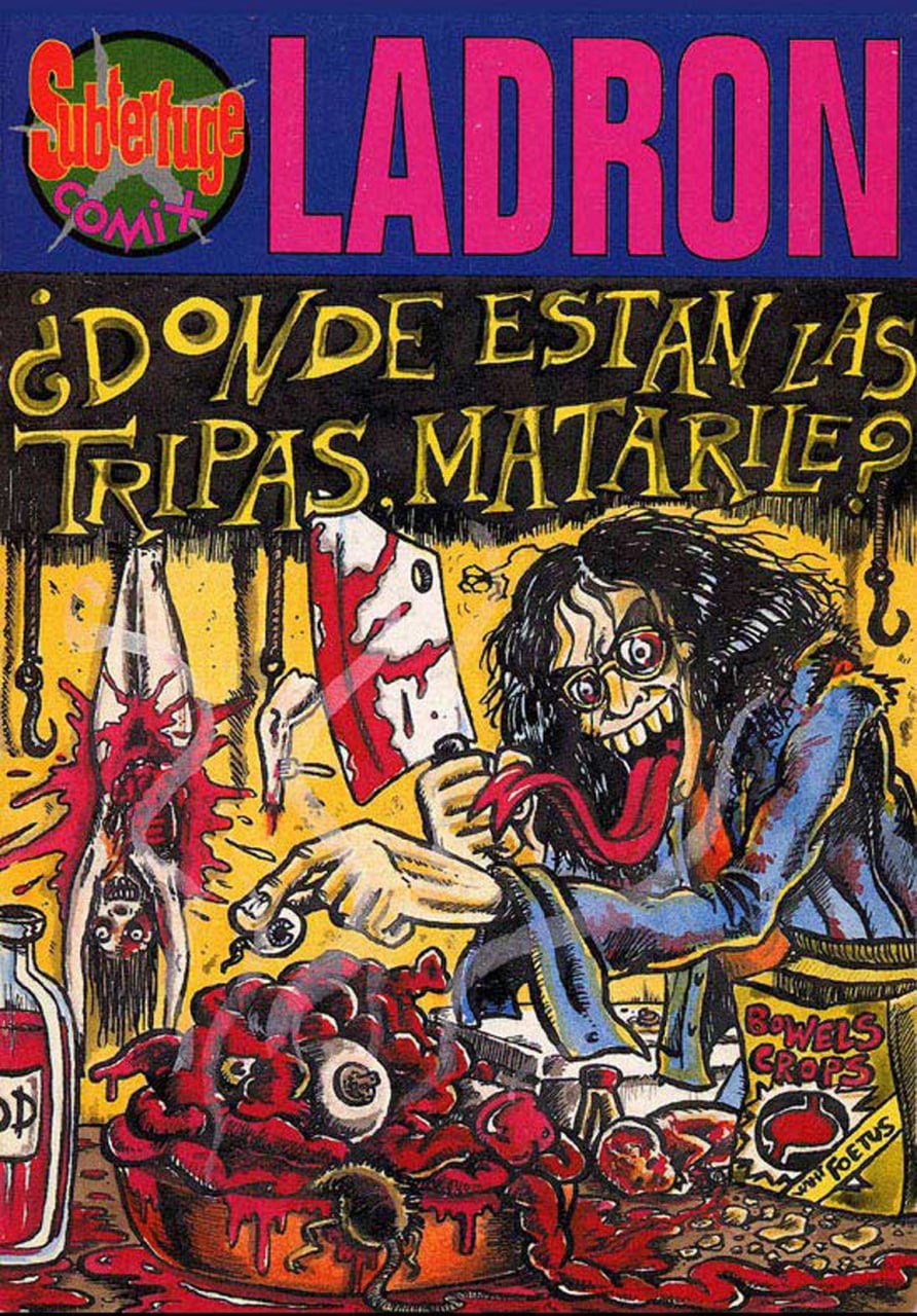 Portada ampliada de LADRON