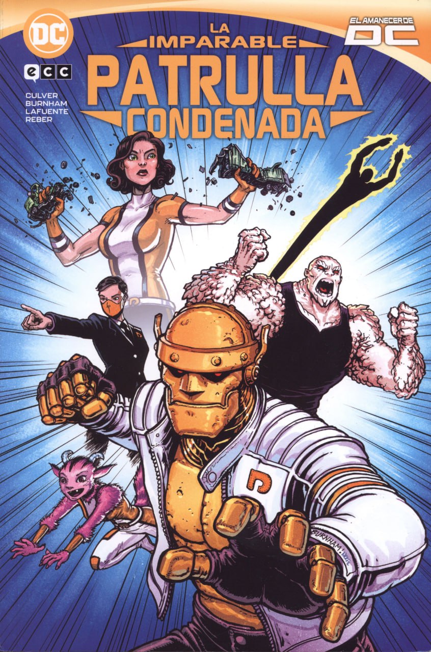 Portada ampliada de LA IMPARABLE PATRULLA CONDENADA