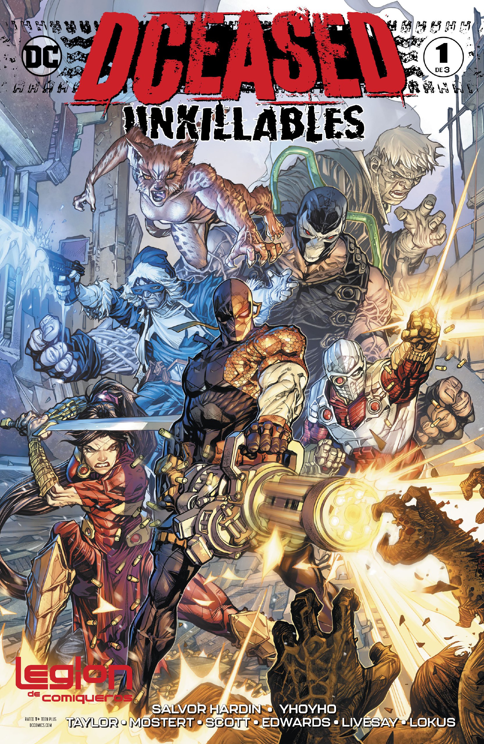 Portada ampliada de DCEASED UNKILLABLES