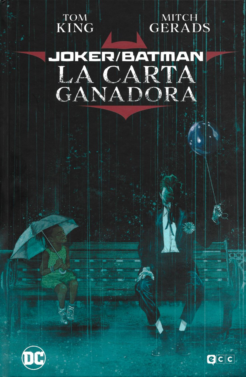 Portada ampliada de JOKER/BATMAN LA CARTA GANADORA