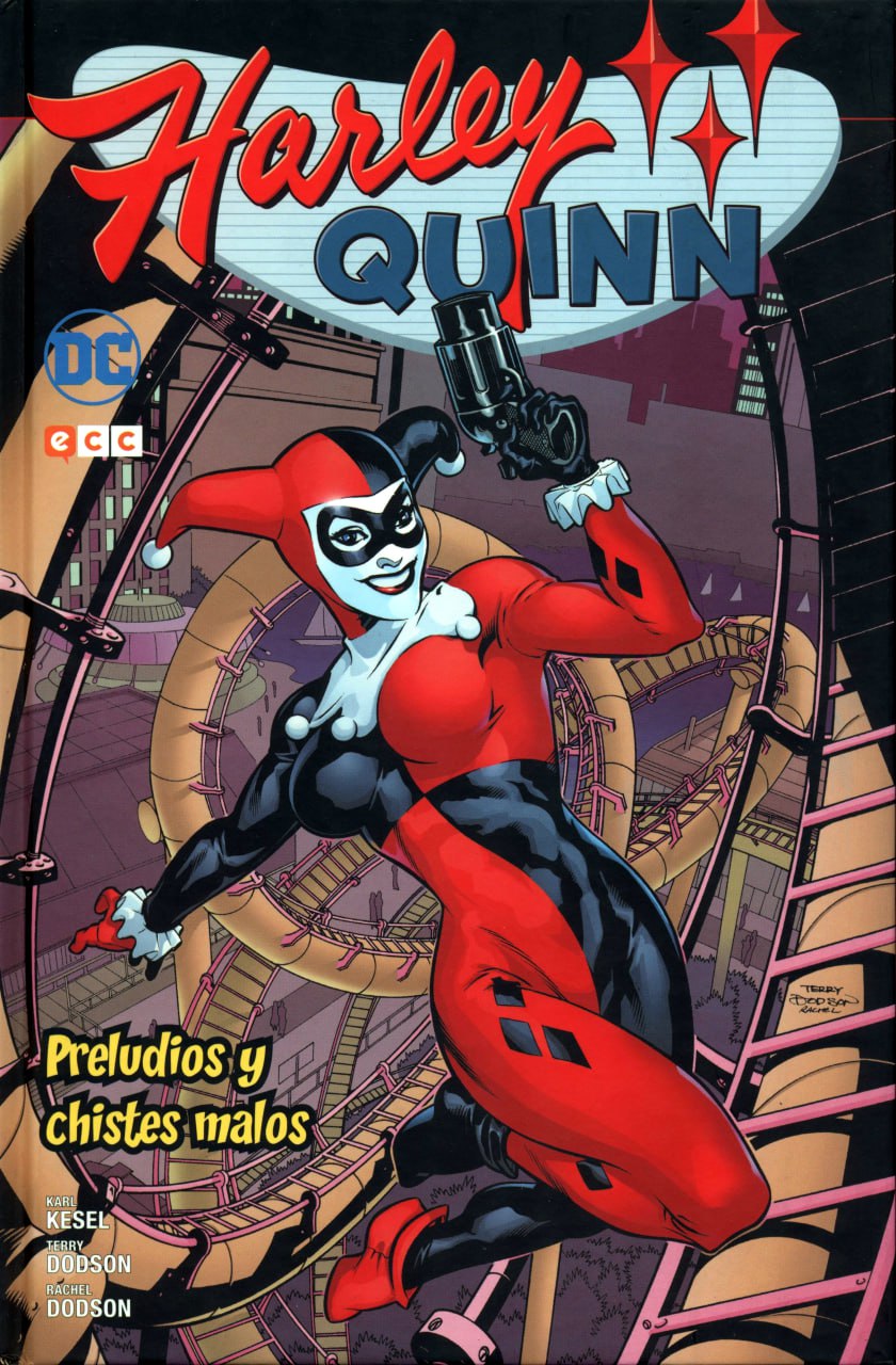 Portada ampliada de Harley Quinn