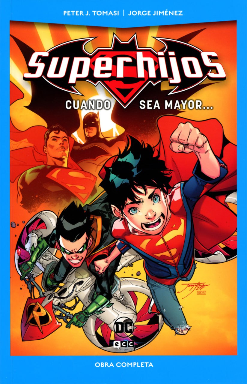 Portada ampliada de Superhijos