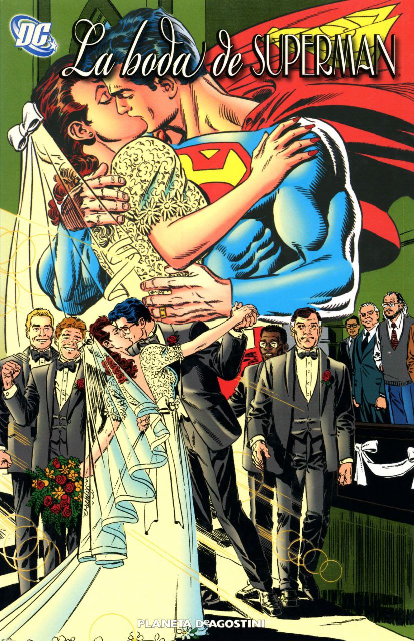 Portada ampliada de La boda de SUPERMAN