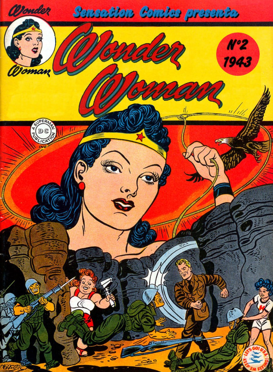 Portada ampliada de Wonder Woman