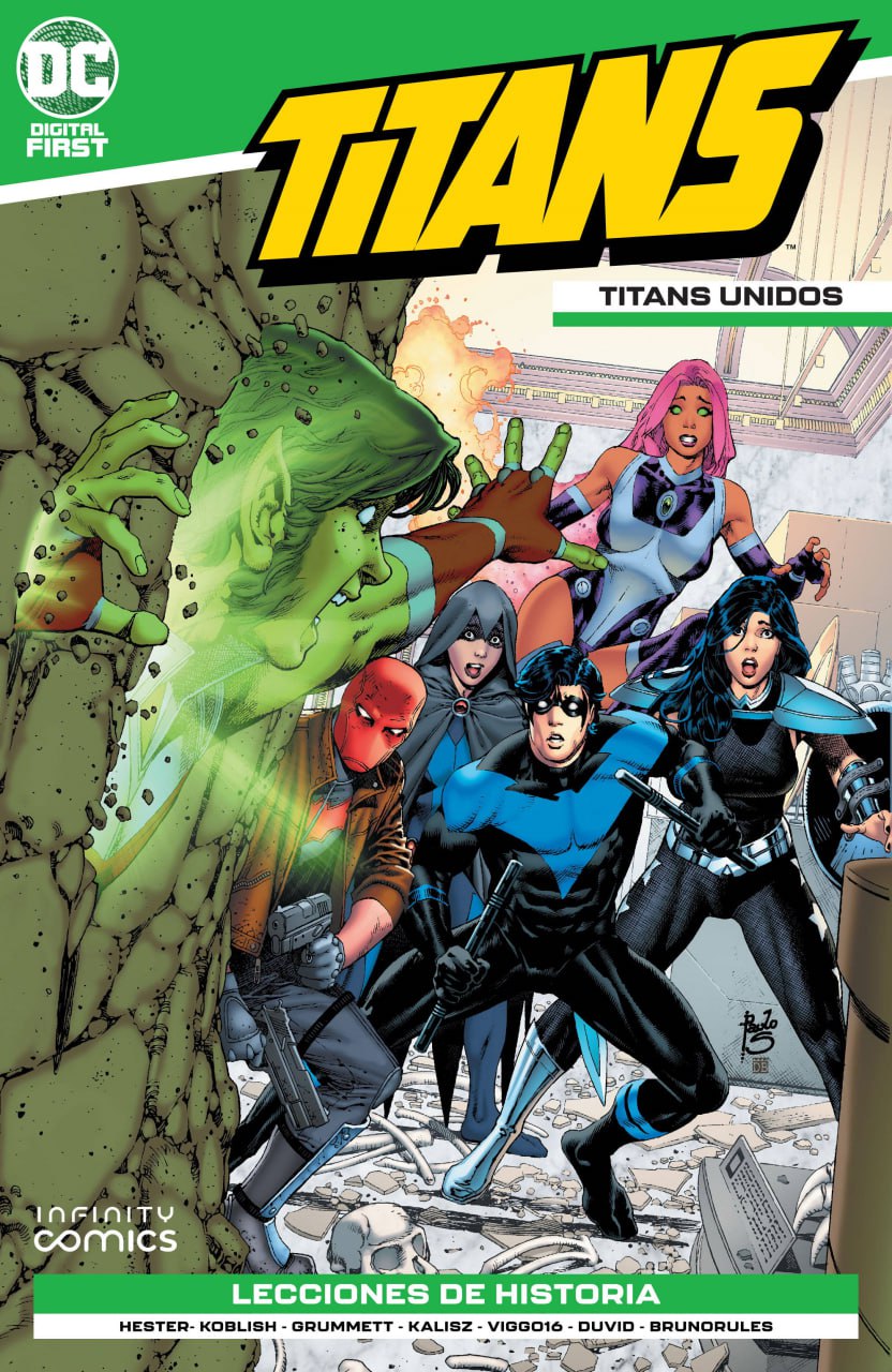 Portada ampliada de TITANS