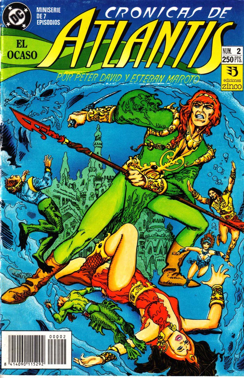Portada ampliada de CRONICAS DE ATLANTIS