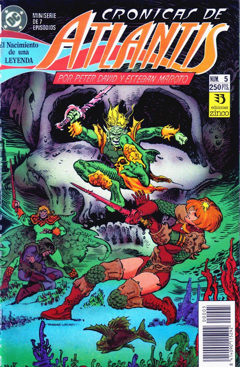 Portada ampliada de CRONICAS DE ATLANTIS