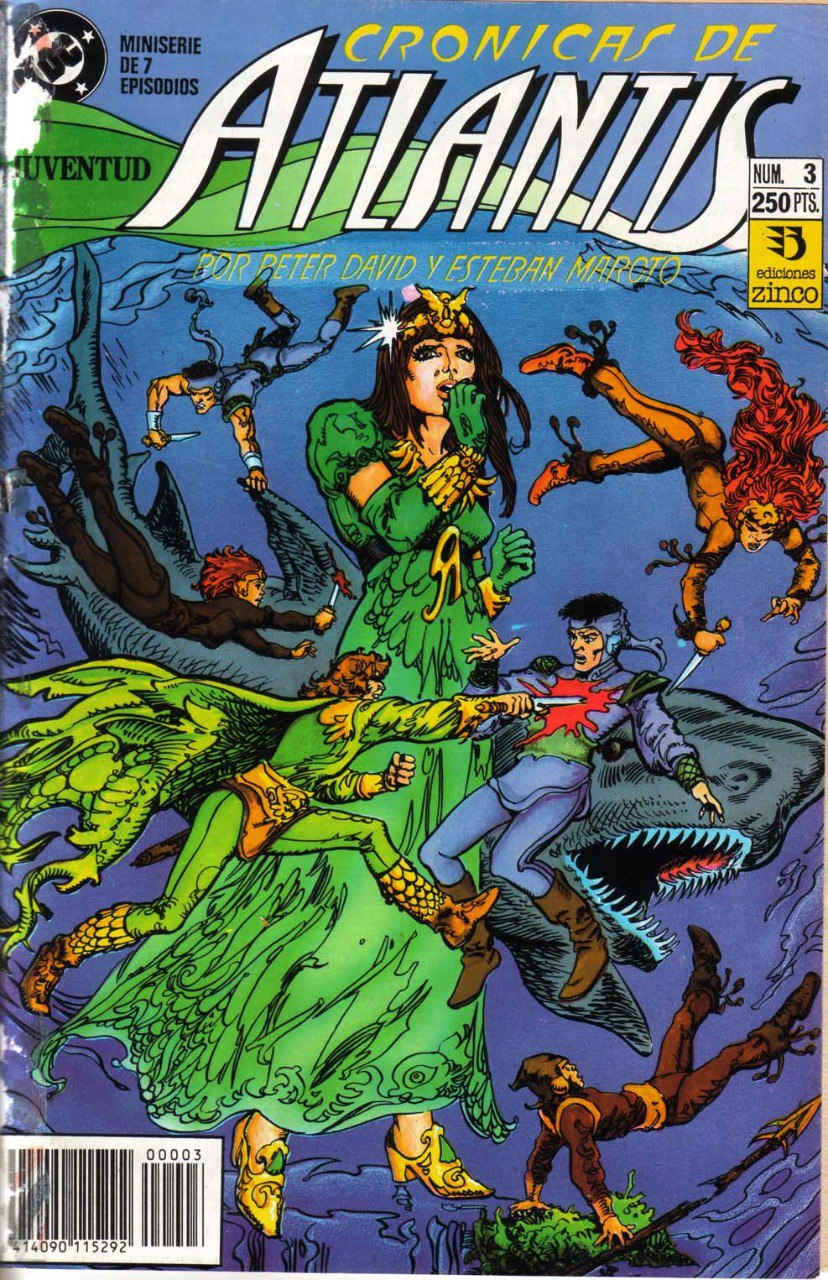 Portada ampliada de CRONICAS DE ATLANTIS