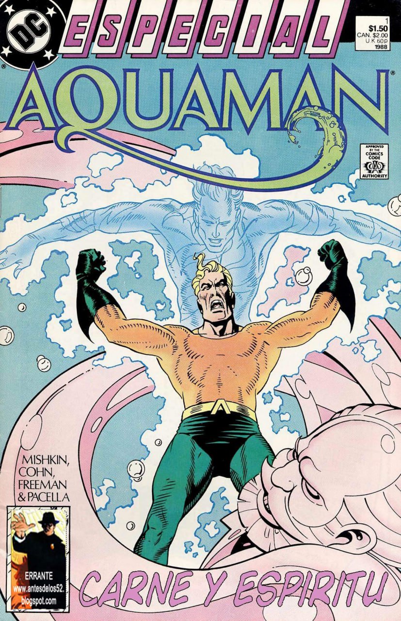 Portada ampliada de ESPECIAL AQUAMAN