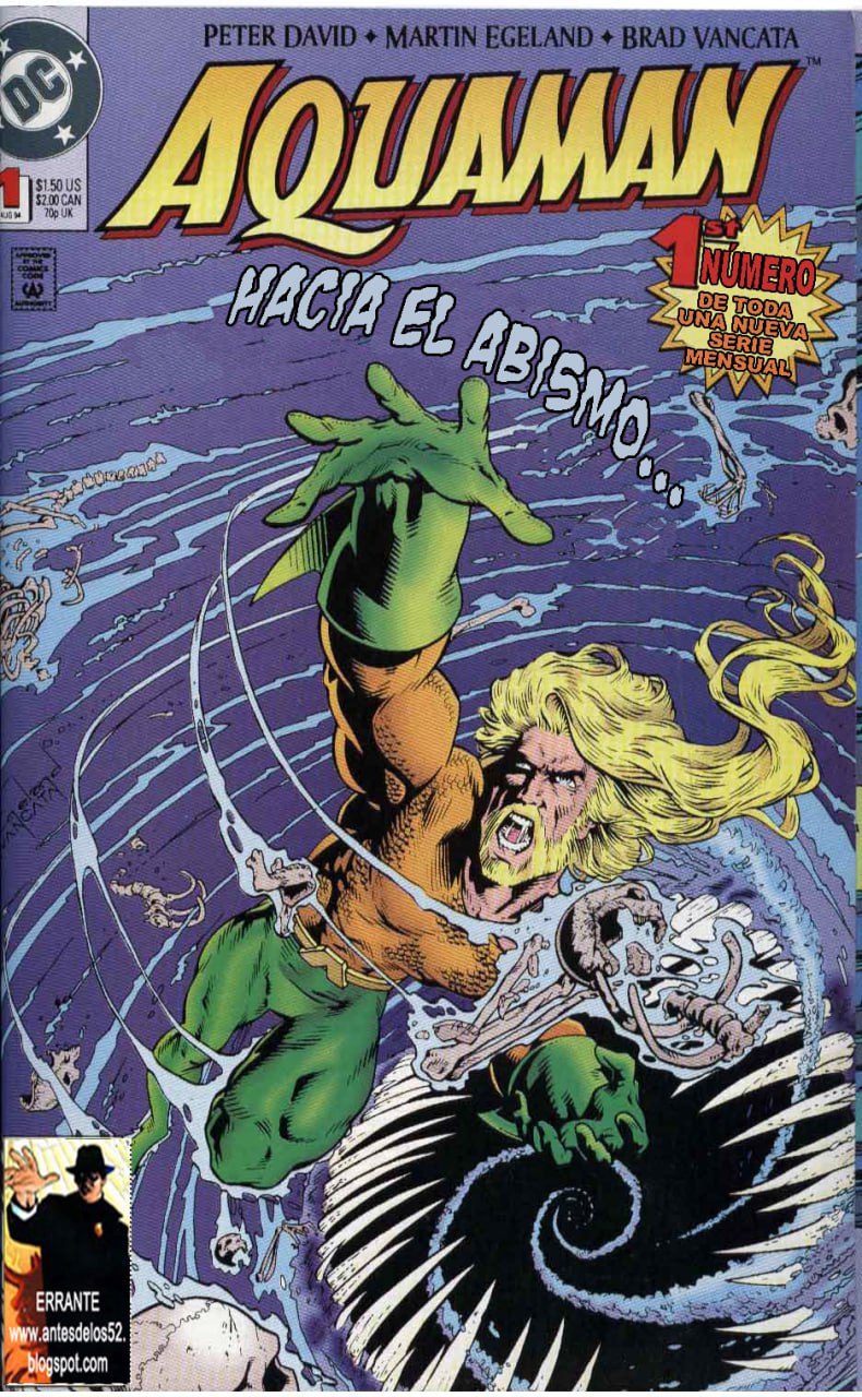 Portada ampliada de AQUAMAN
