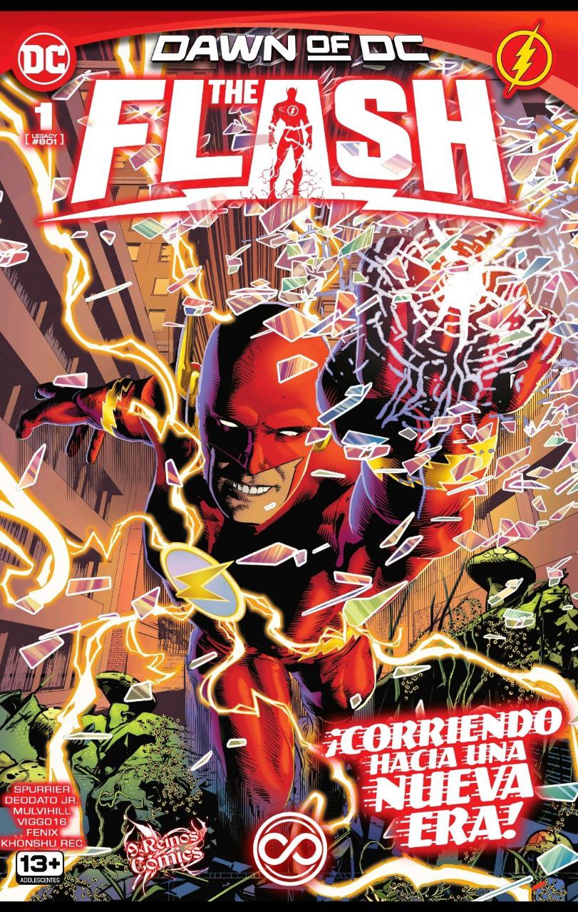 Portada ampliada de THE FLASH