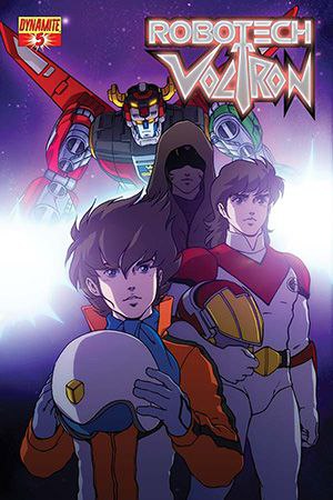 Portada ampliada de Robotech vs Voltron