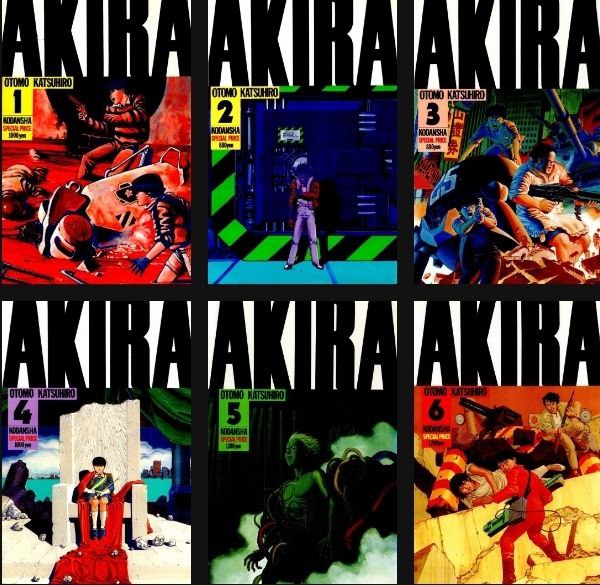 Portada ampliada de AKIRA