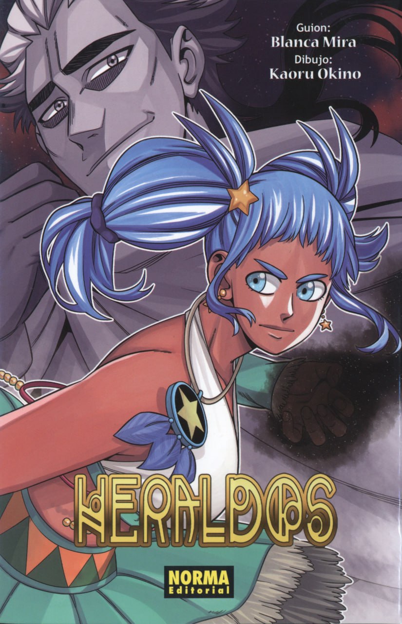 Portada ampliada de Heraldos
