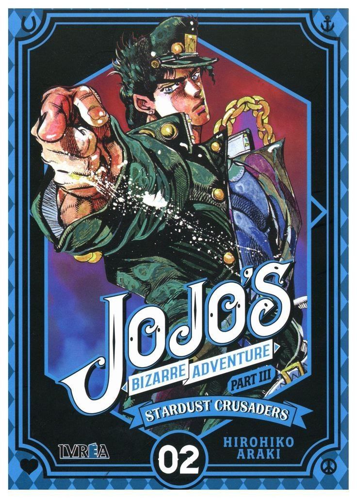 Portada ampliada de Jojo's Bizarre Adventure Part III: Stardust Crusaders