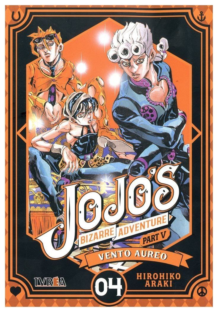 Portada ampliada de Jojo's Bizarre Adventure Part V Vento Aureo