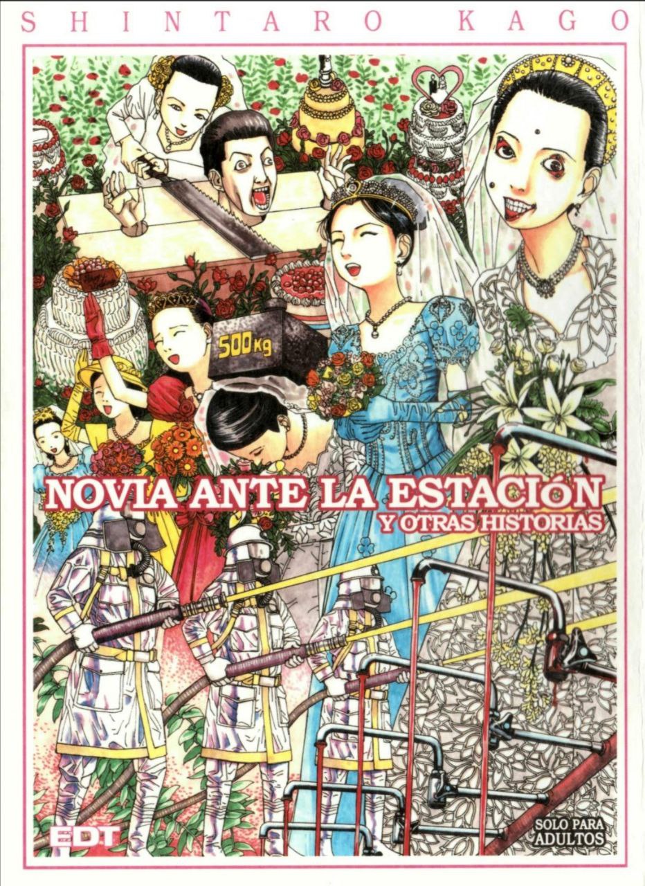 Portada ampliada de Novia ante la estación y otras historias