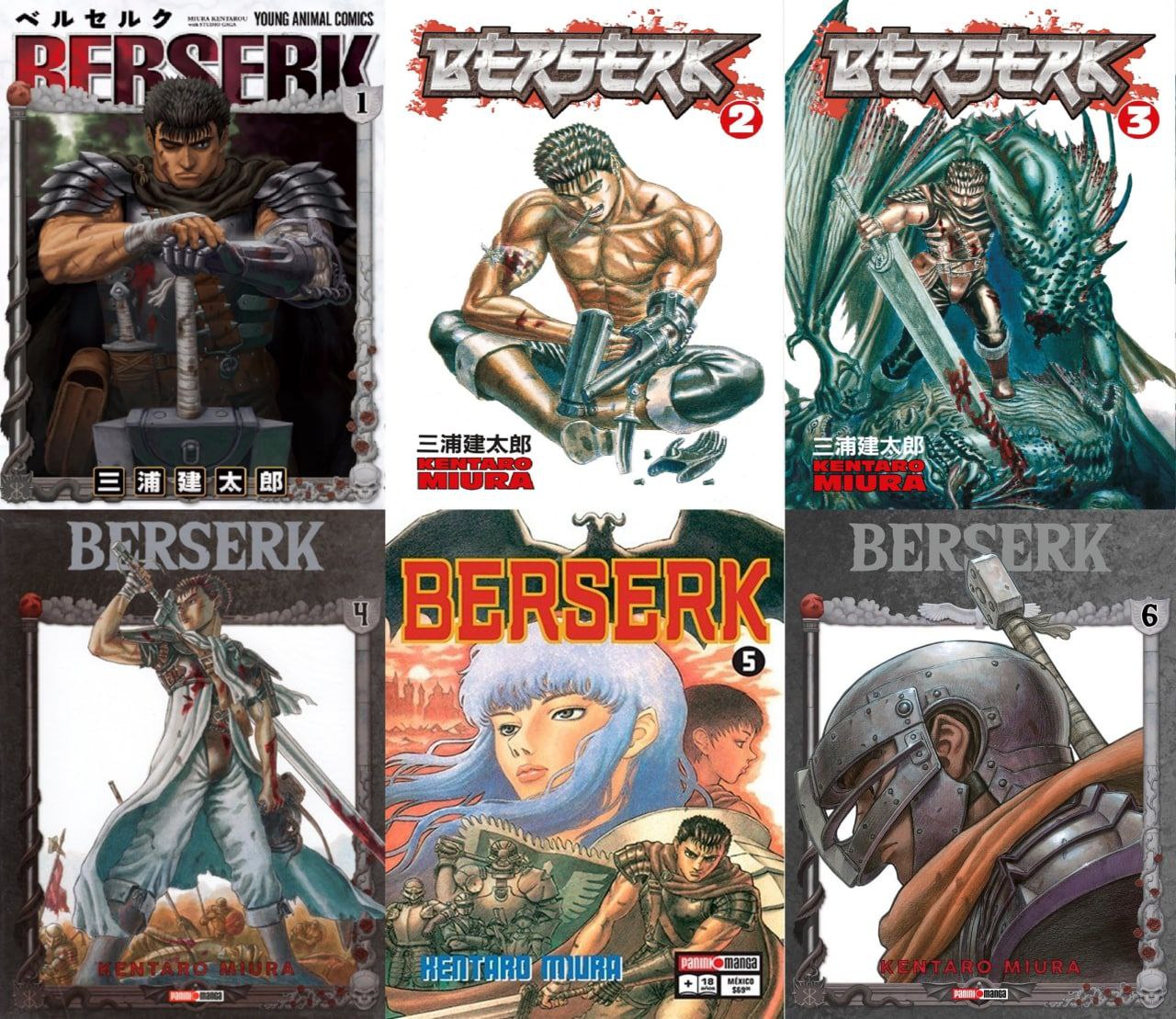 Portada ampliada de BERSERK