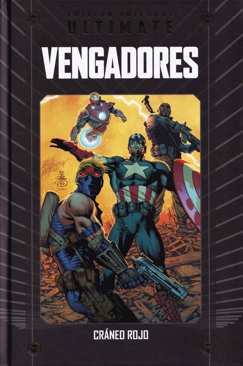 Portada ampliada de VENGADORES