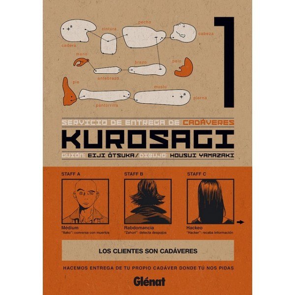 Portada ampliada de KUROSAGI