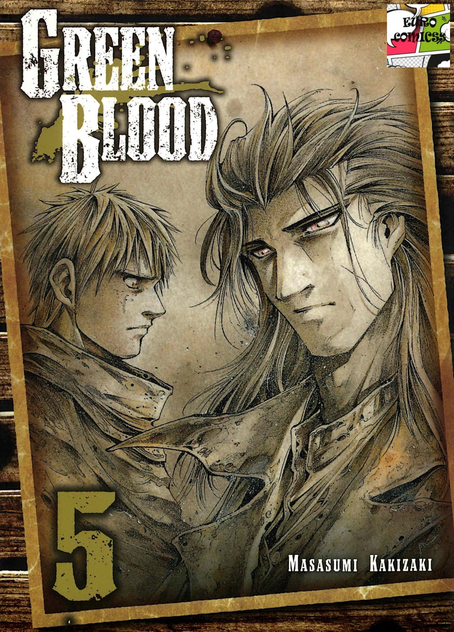 Portada ampliada de Green Blood