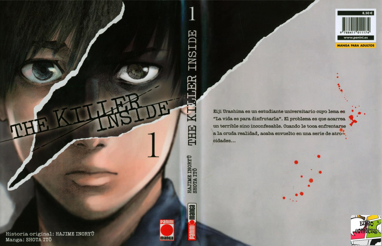 Portada ampliada de The killer inside