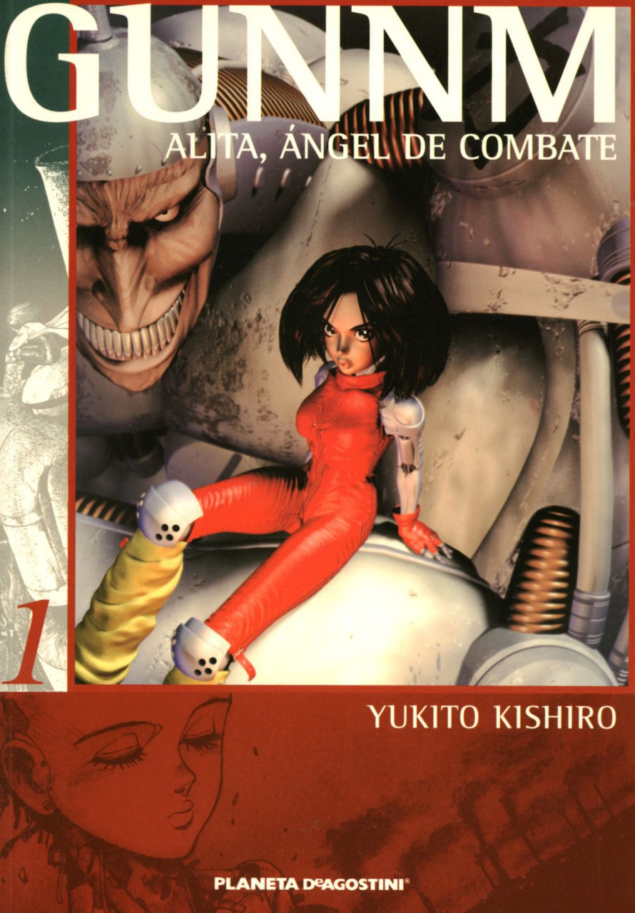Portada ampliada de GUNNM ALITA, ANGEL DE COMBATE