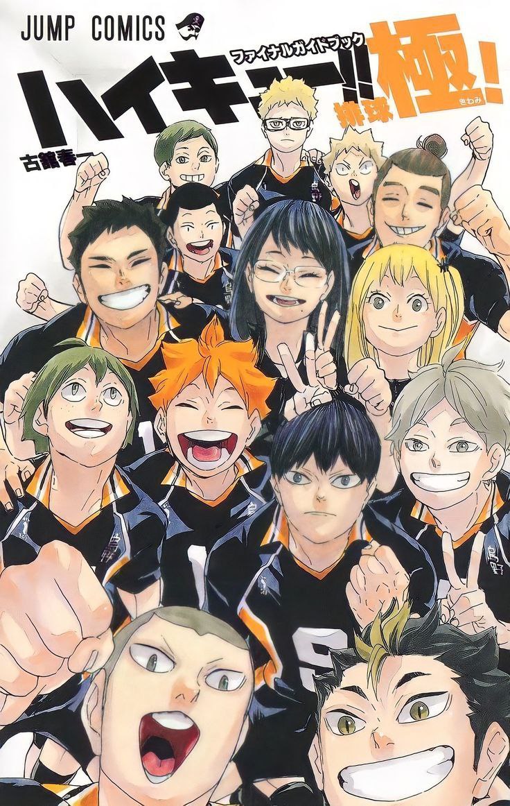 Portada ampliada de Haikyuu