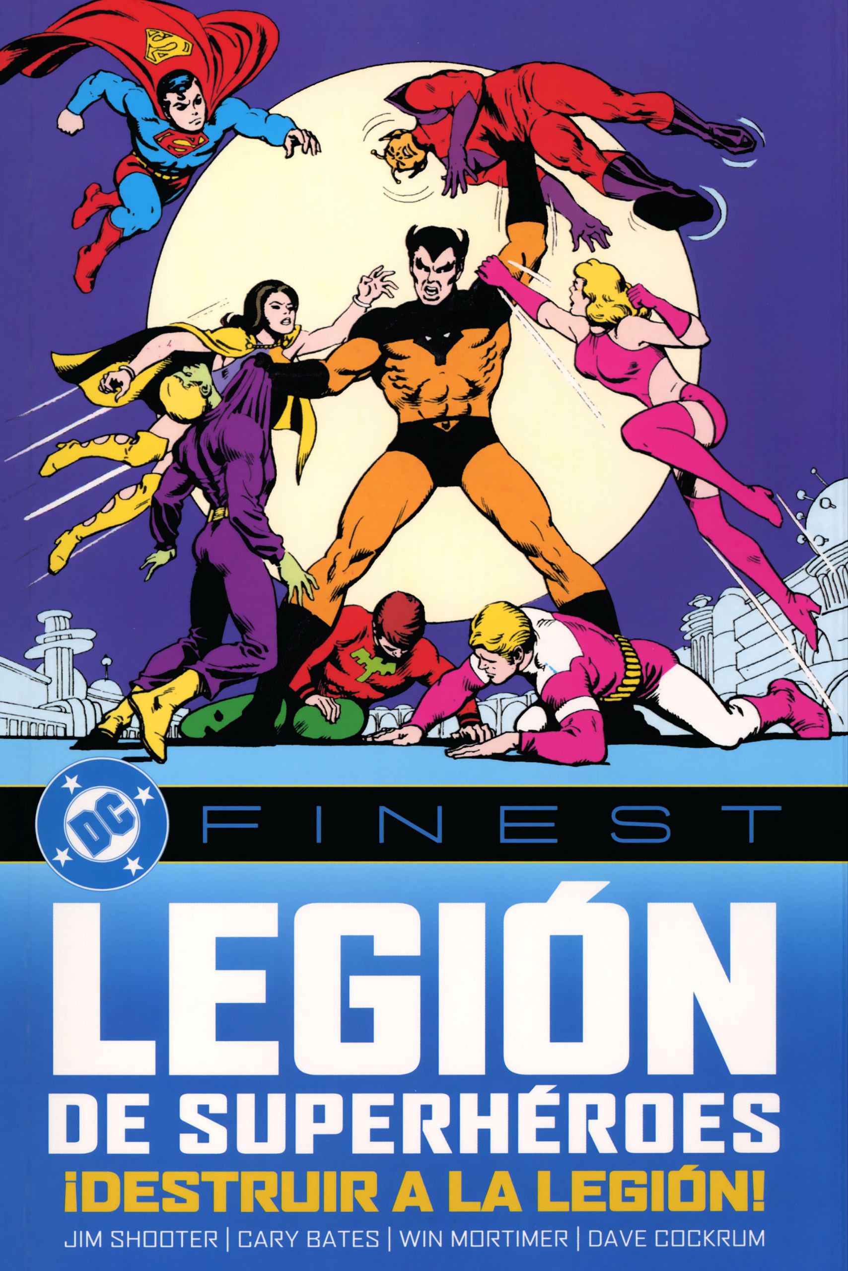 Portada ampliada de LEGION DE SUPERHÉROES