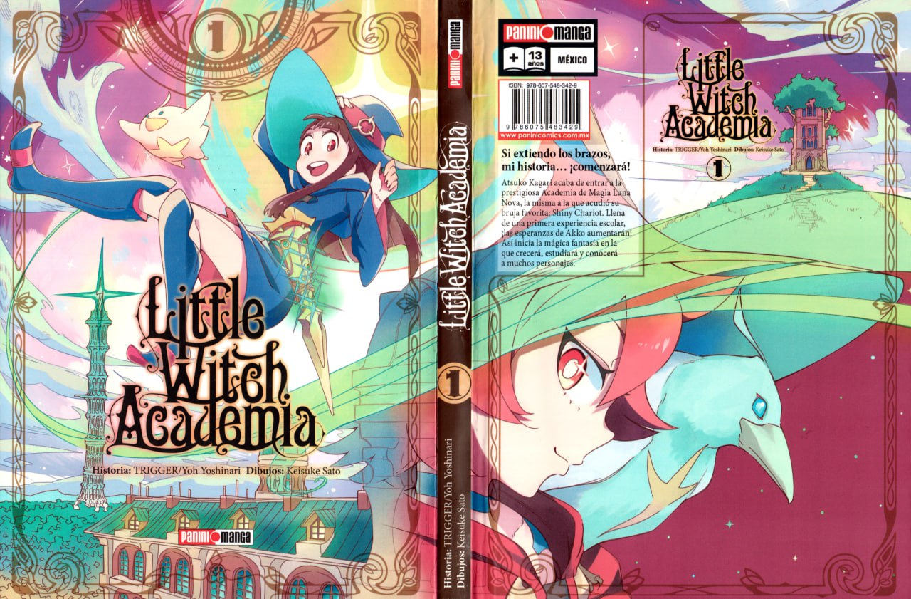 Portada ampliada de Little Witch Academia