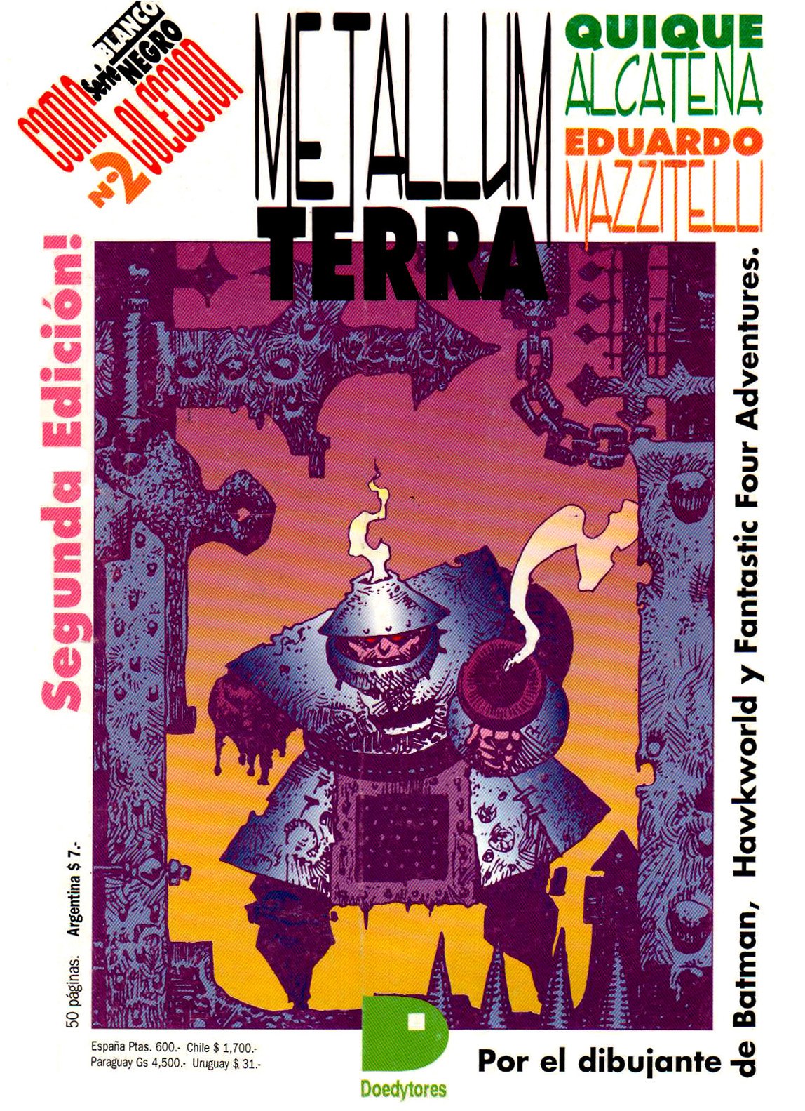Portada ampliada de METALLUM TERRA